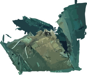 Image of a USS Johnston Shipwreck